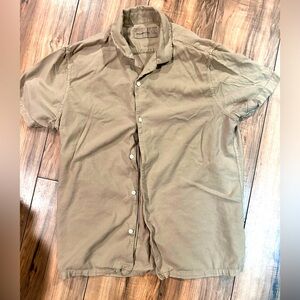 I’m out on a date buttoned up shirt